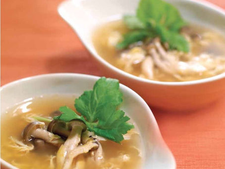 HONSHİMEJİ MANTARLI ÇORBA
