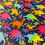 Thumbnail: Multicoloured Dinosaurs Cuddle Fleece Flat Front View