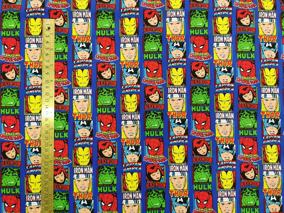 Thumbnail: Marvel Heroes Royal 100% Cotton