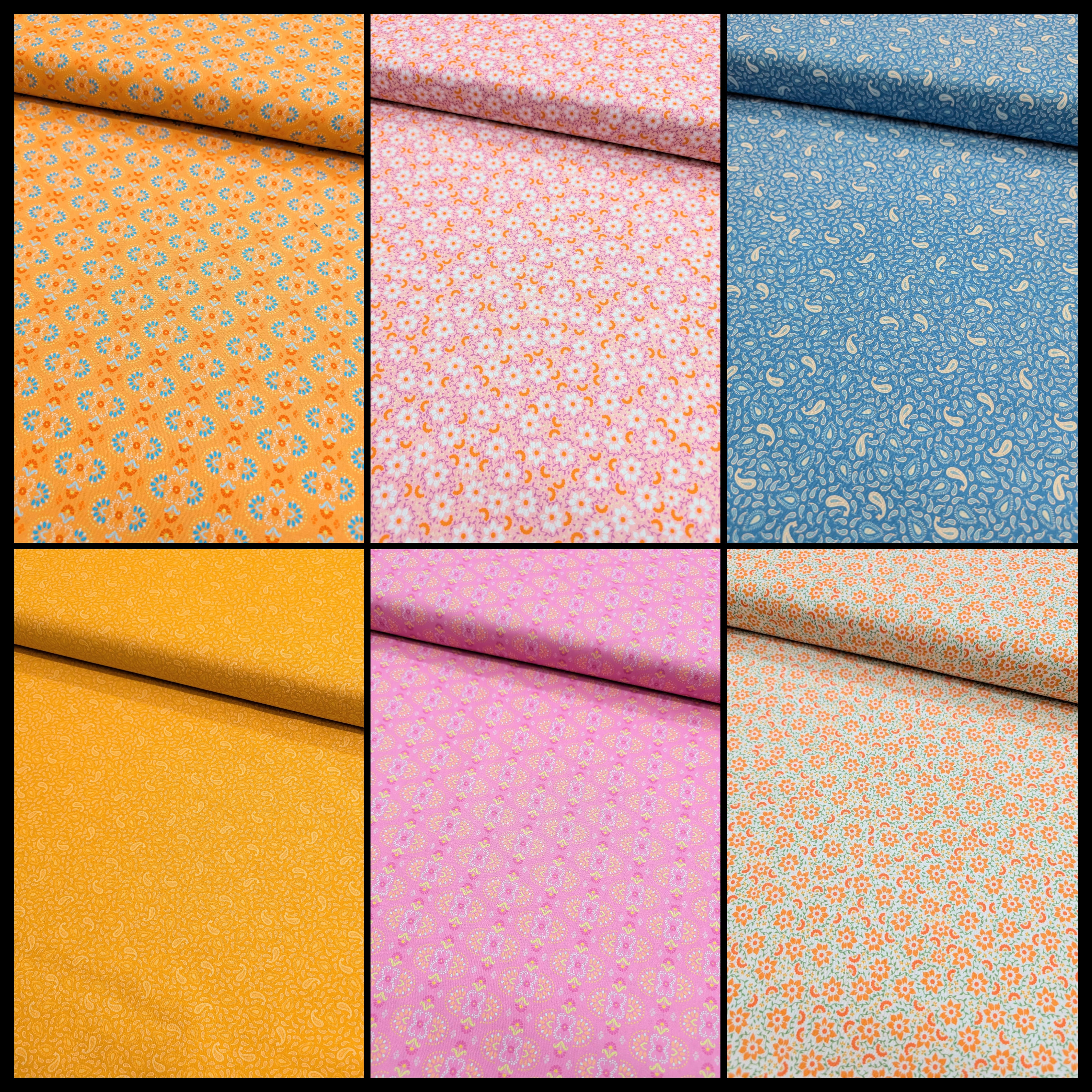 Island Haven 100% Cotton Range All 6 Print Variants