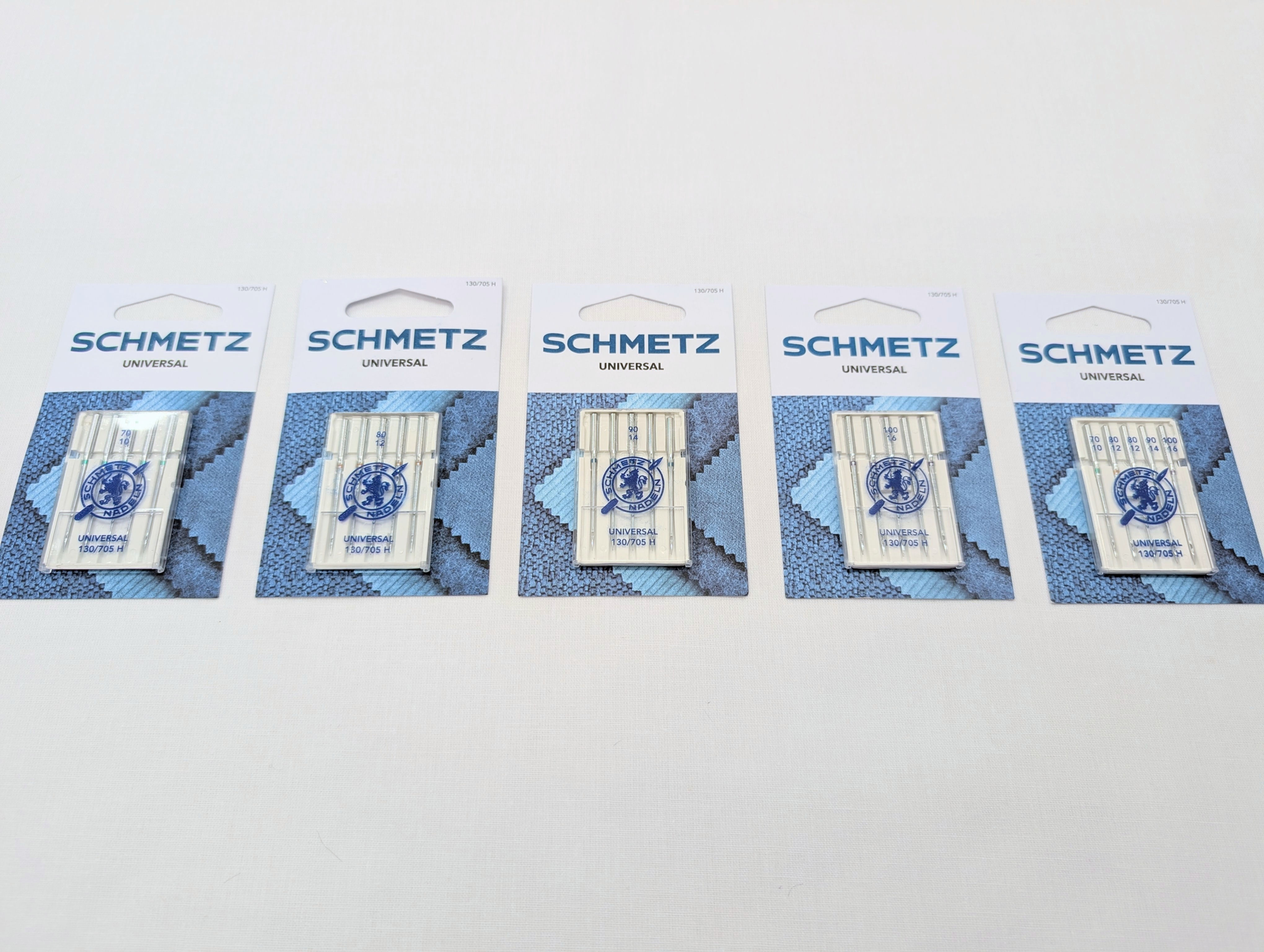 Schmetz Universal Machine Needles 5 Pieces All Size Options