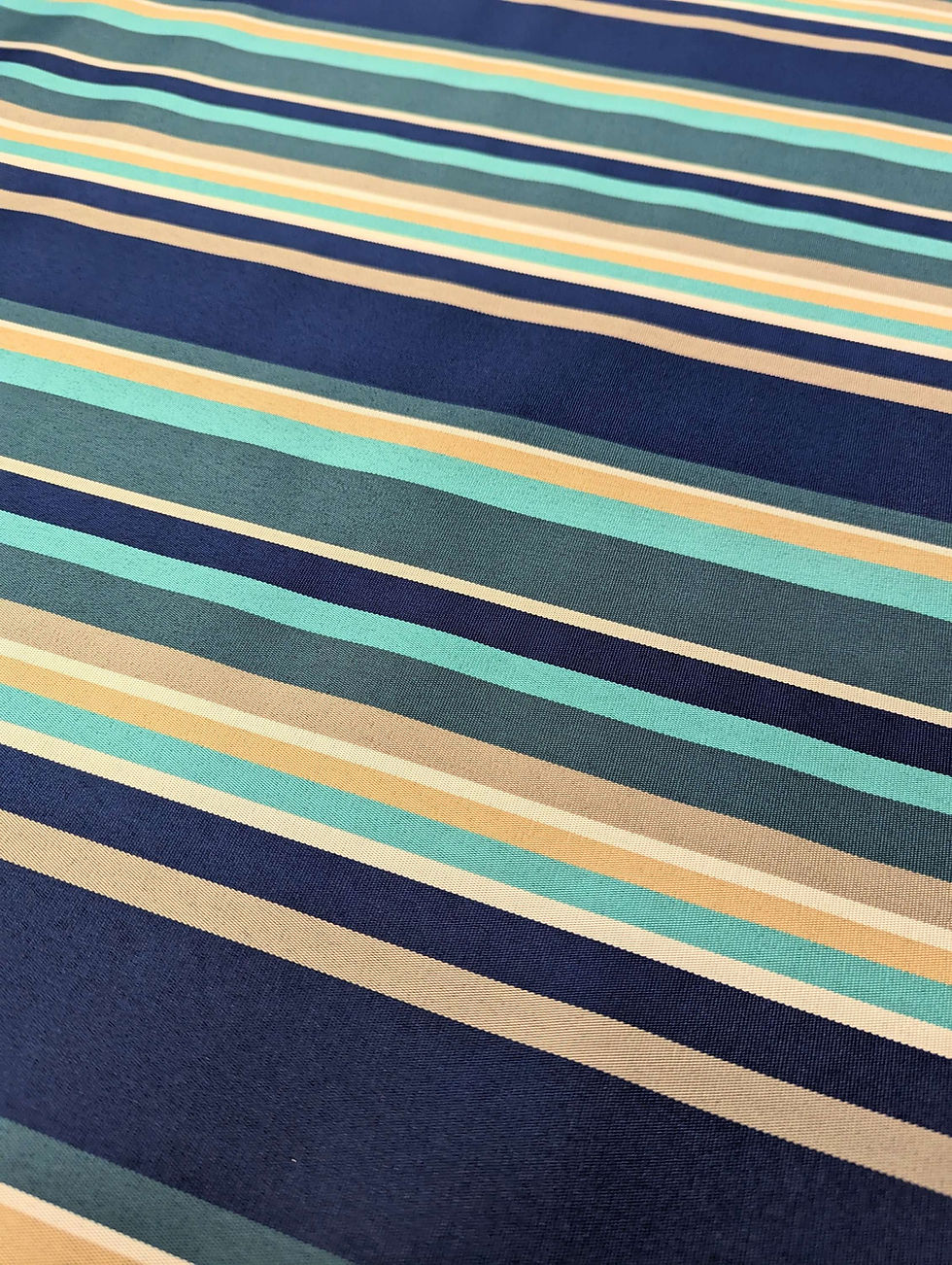 Thumbnail: Striped Water Repellent UV Resistant Outdoor Furnishing Whitley Bay Flat Front View