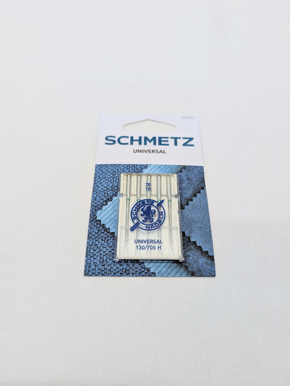 Thumbnail: Schmetz Universal Machine Needles 5 Pieces 70/10 Pack Flat Front View