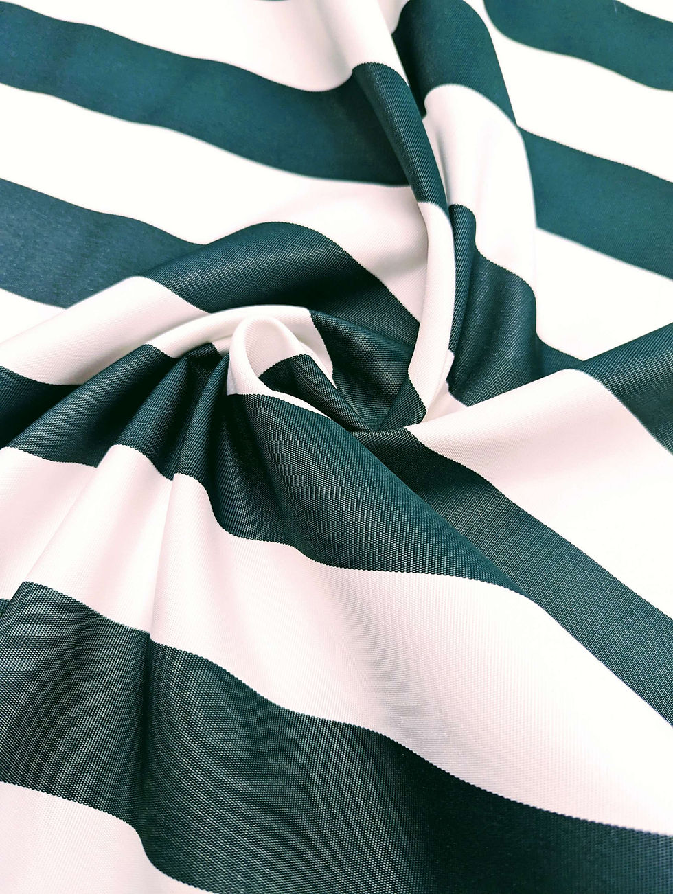 Thumbnail: Striped Water Repellent UV Resistant Outdoor Furnishing Whitesands Bottle Scrunched Front View
