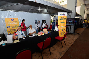 HealWell booth: Meet Our Survivors, free heart screenings, and cancer challenge