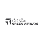 Logo de Costa Rica Green Airways – Cliente de la agencia de publicidad Roca3 en Costa Rica