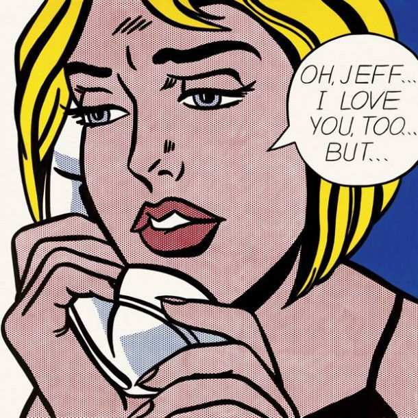 Roy-Lichtenstein photo femme
