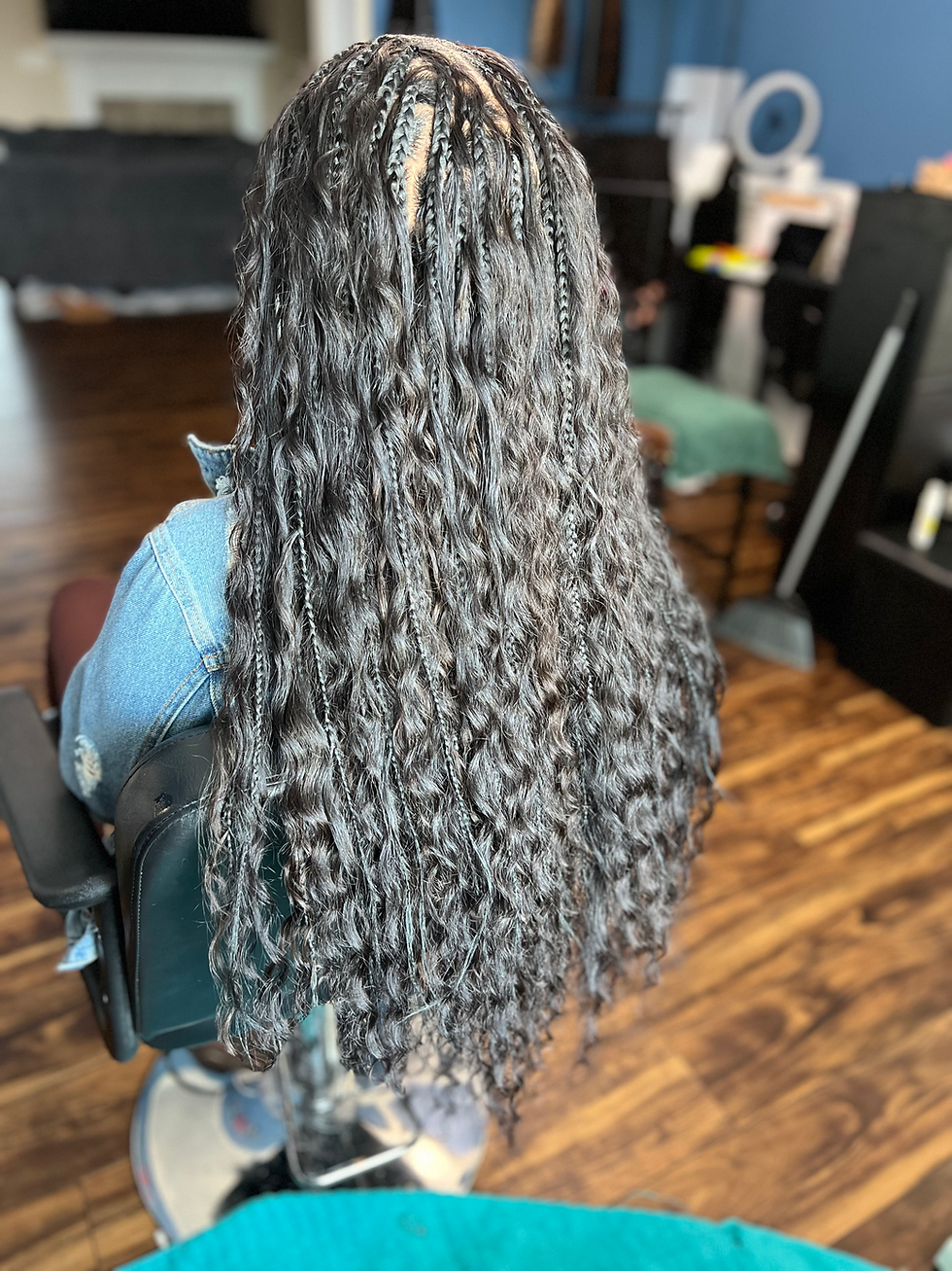 Thumbnail: Bulk hair (Boho)  Immediate Shipping