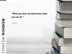 Wednesday Wisdom - May 5