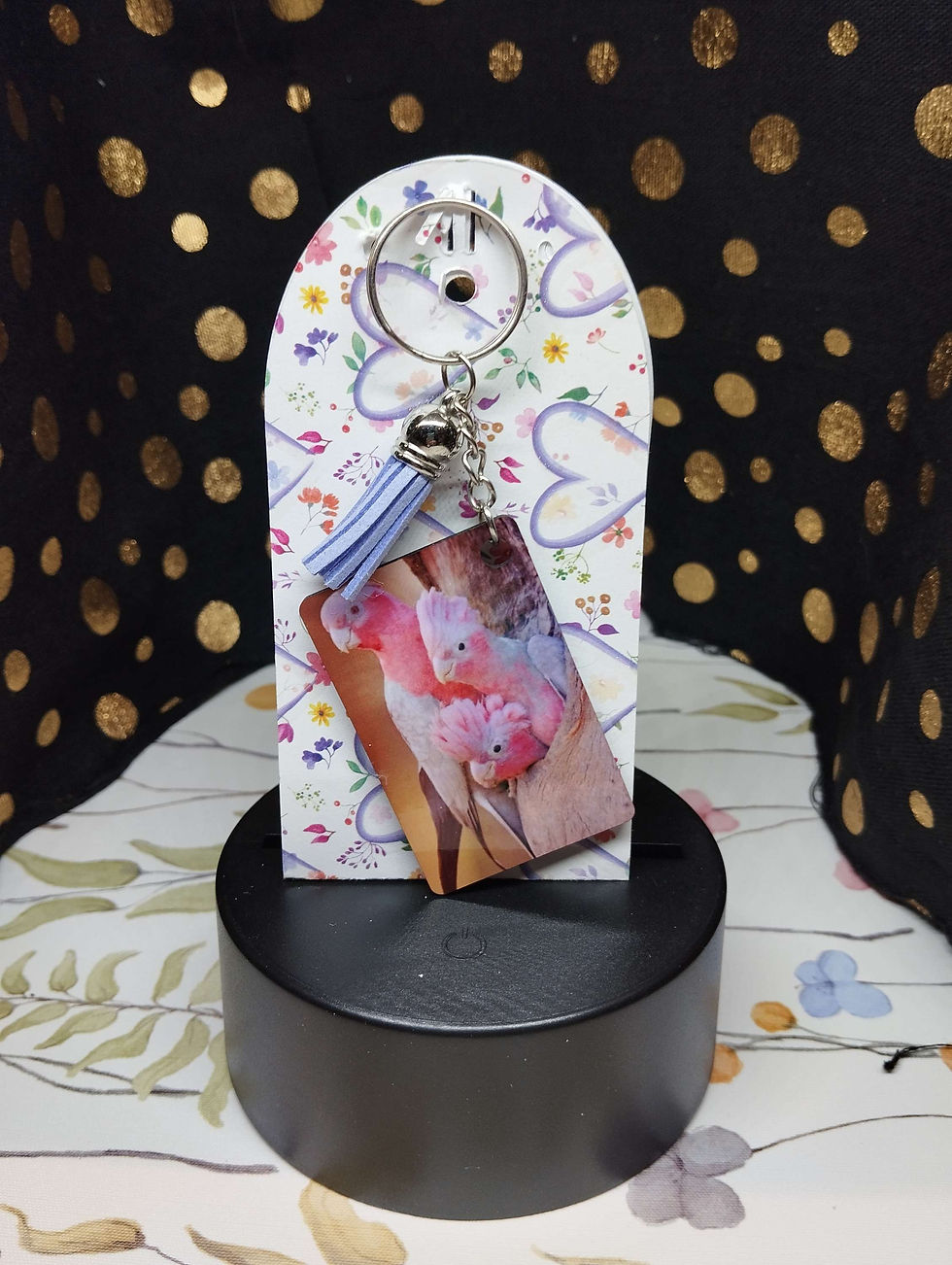 Miniature : Porte clefs rectangulaire acrylique 