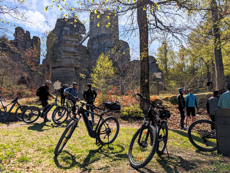 Sonnige E-Bike Tour mit dem SV Neusorg