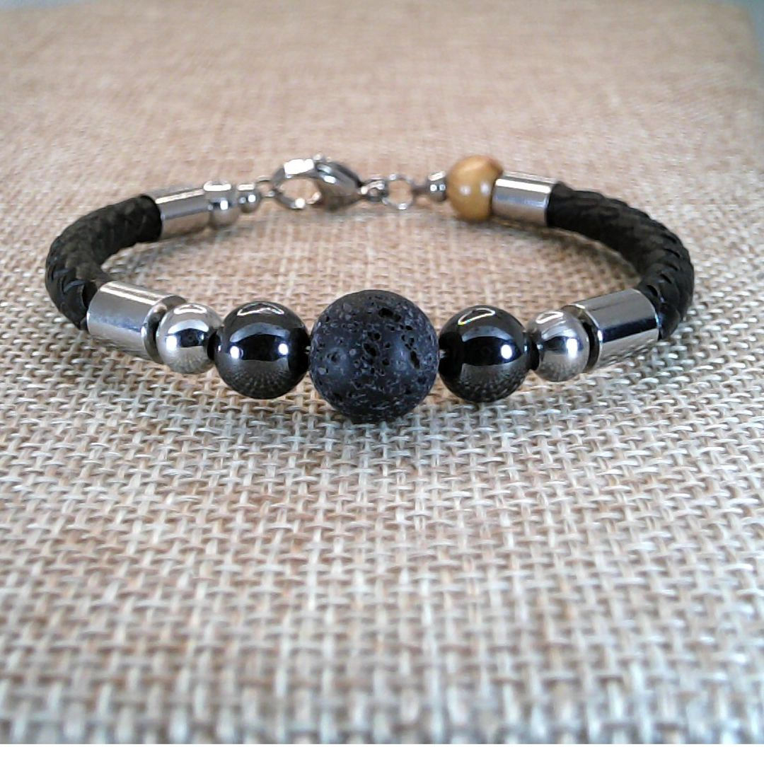 Lava Stone Bracelet