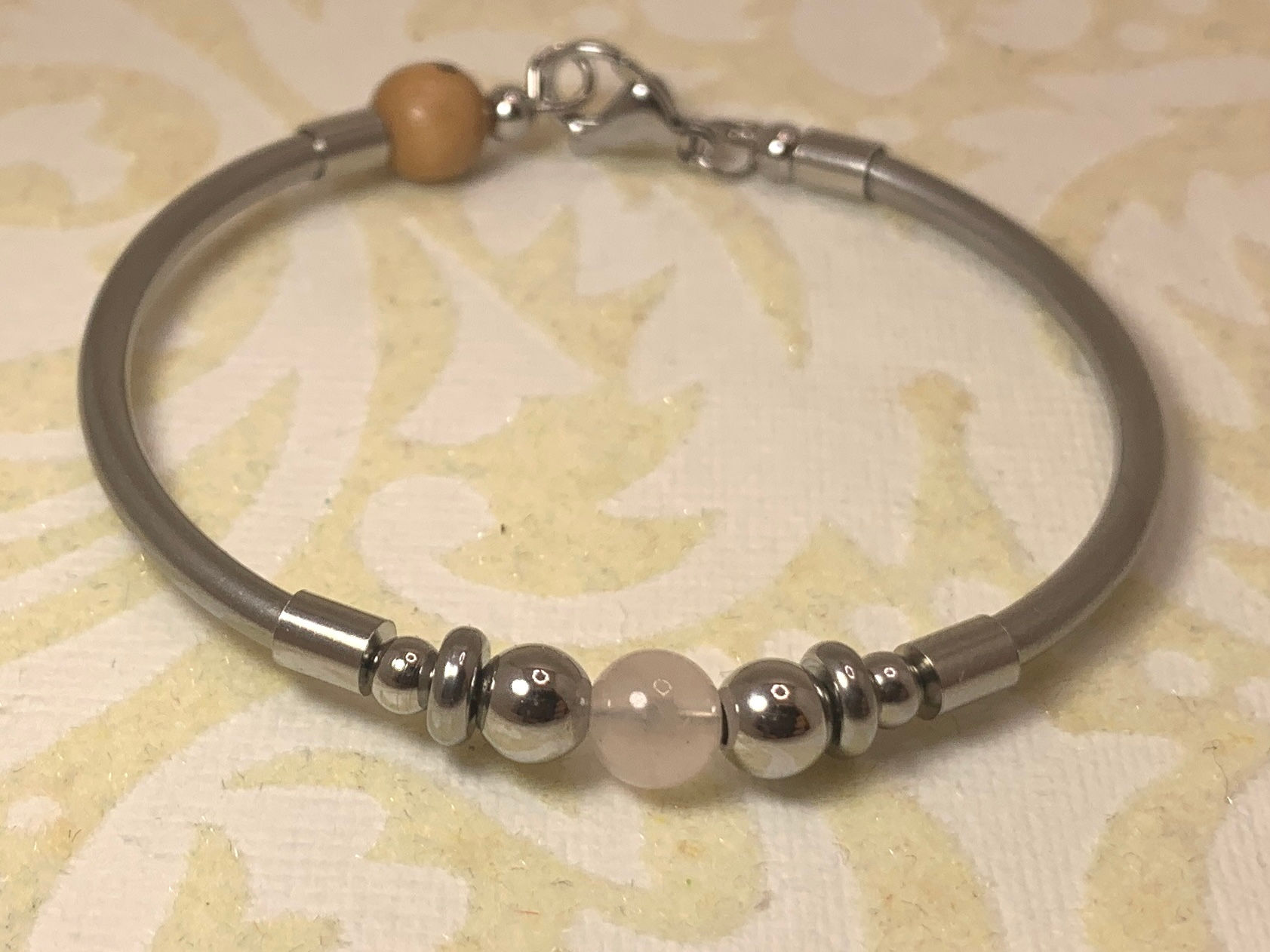 Semi-precious Gemstone with Silver