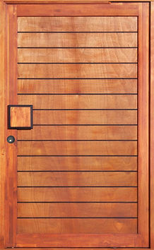 Econo Horizontal Groove Pivot Door