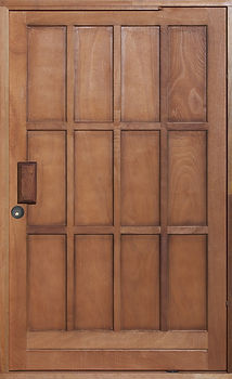 12 Panel Flat Panel Pivot Door