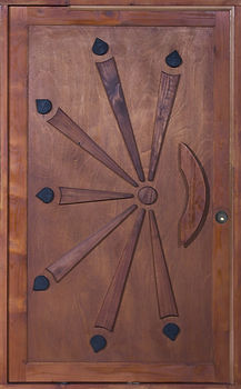 Econo Sunset Pivot Door