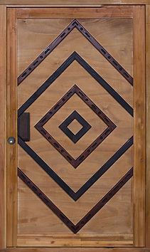 Econo Diamond Pivot Door