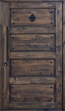 Ebony Vintage Pivot Door