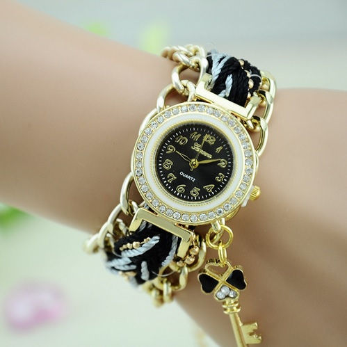 Miniatura: NUEVO - Reloj tejido cruzado