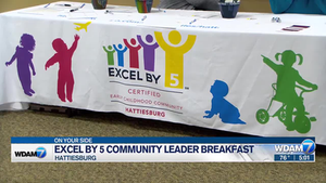 Excel by 5 table banner