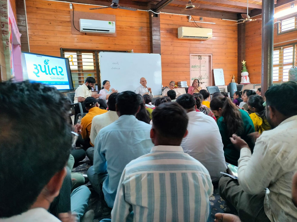 Dabhoi Community Foundation Strengthens Educational Excellence Through Rupantar Training