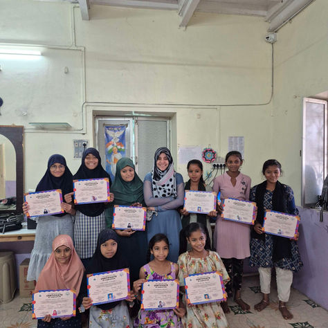 Celebrating Success: 25 Students Graduate from Hasti Center’s Computer Training Program