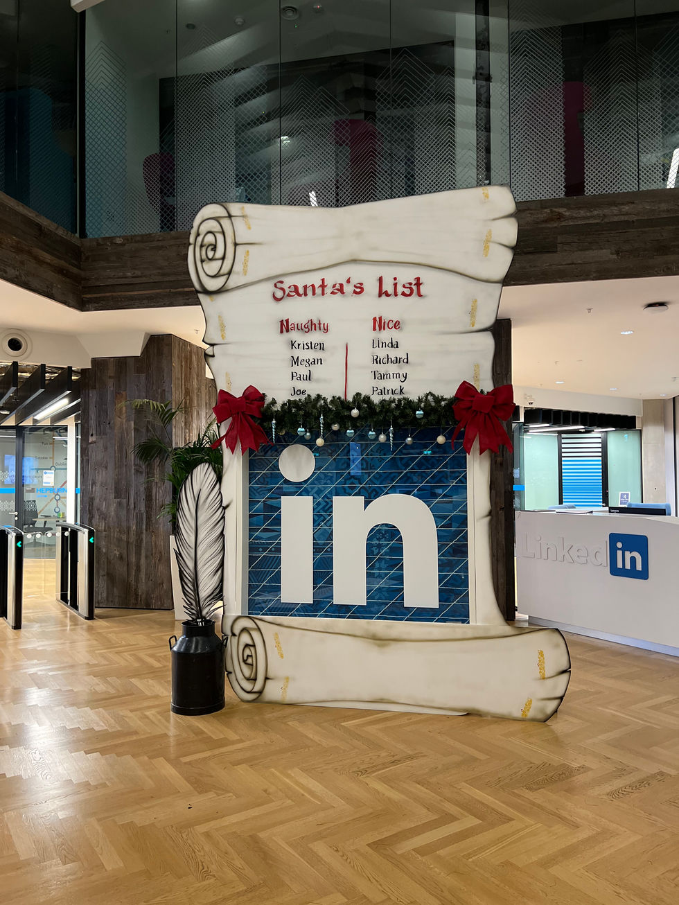 Christmas at LinkedIn