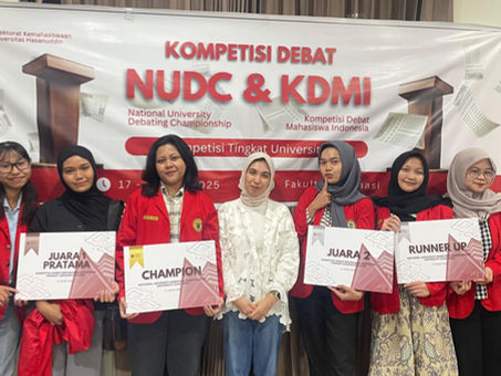 Delegasi ALSA LC Unhas Raih Prestasi pada National University Debating Championship (NUDC)