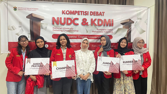 Delegasi ALSA LC Unhas Raih Prestasi pada National University Debating Championship (NUDC)