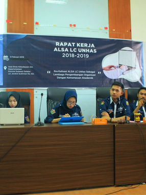 Rapat Kerja ALSA LC Unhas 2018/2019