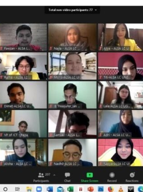 Pra-Musyawarah Nasional & ALSA Leadership Training (PALT)