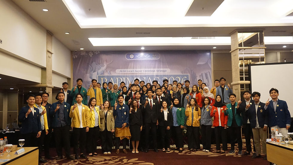 Partisipasi ALSA LC Unhas dalam Rapat Pimpinan Nasional 2026