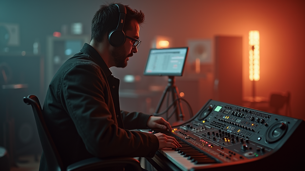 Music producer using LANDR