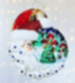 Christopher Radko Little Gem Christmas Village Santa 1021716 Ornament