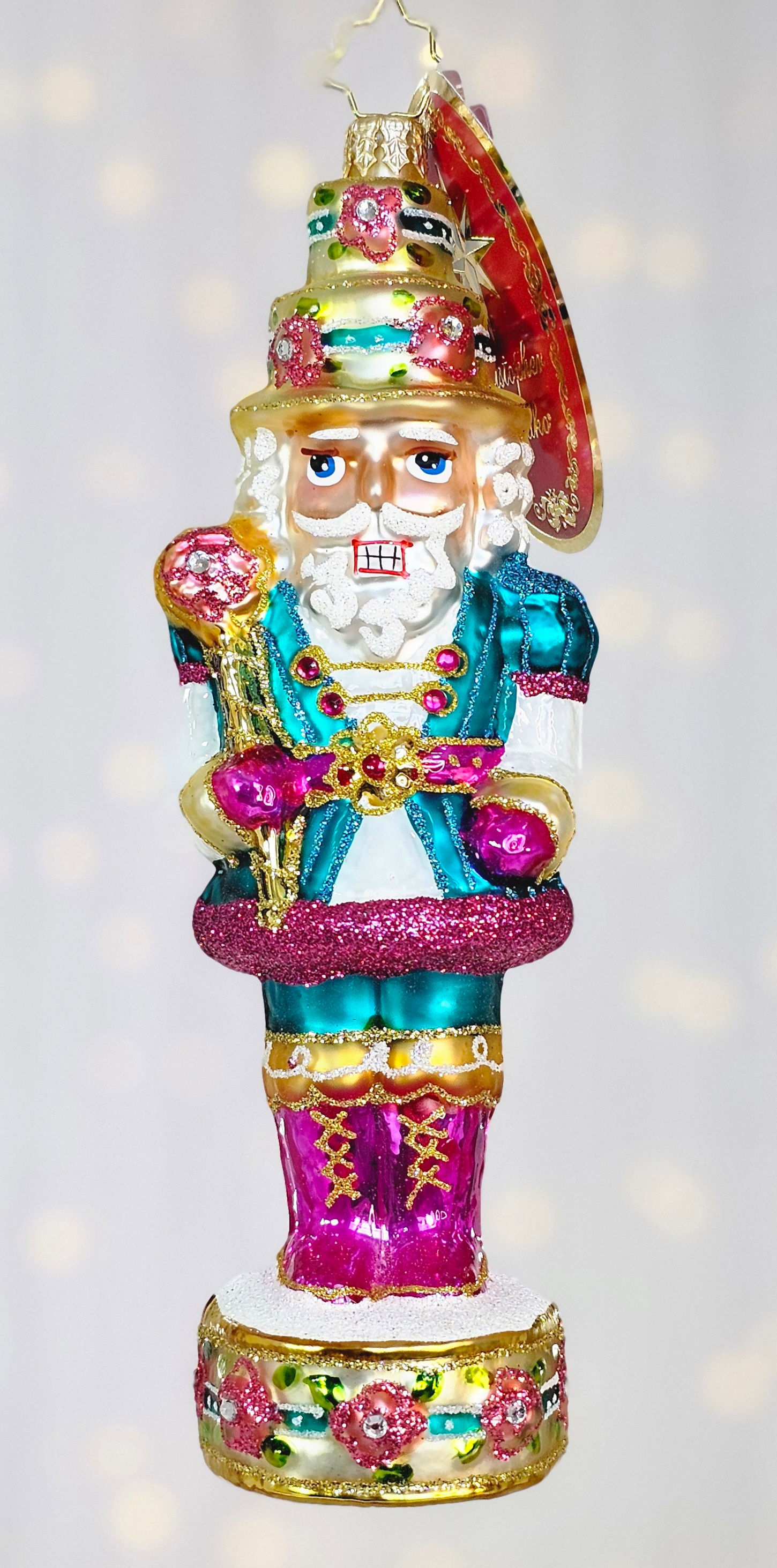 Christopher Radko Garden Party Guard Nutcracker 1021938