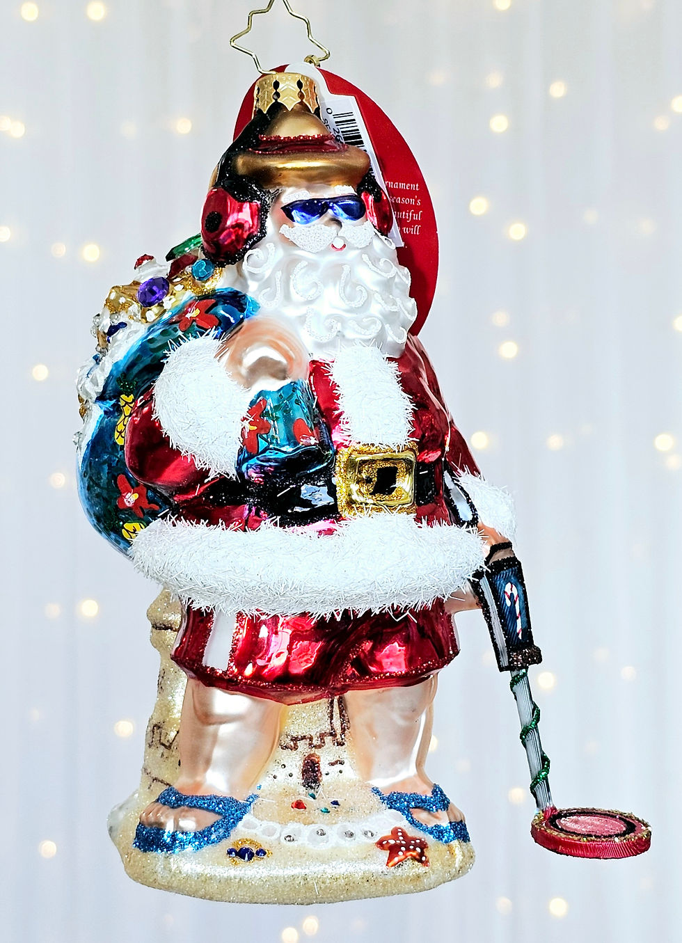 Christopher Radko Seaside Scavenger Santa 1021833