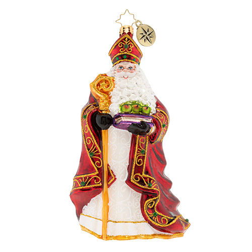 Thumbnail: Christopher Radko Too Blessed To Stress Santa 1020081 Christmas Ornament