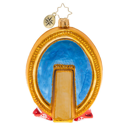 Thumbnail: Christopher Radko A Prized Portrait Santa 1020352 Christmas Ornament