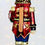Thumbnail: Kurt S. Adler 7" Bellissimo Nutcracker Glass Christmas Ornament BELL0025