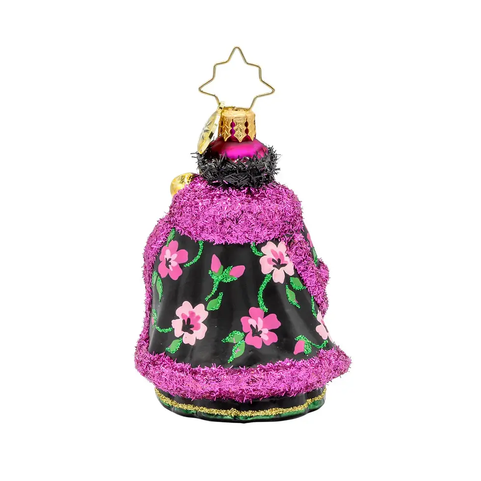 Thumbnail: Christopher Radko Midnight Blossom St. Nick Gem 1022237