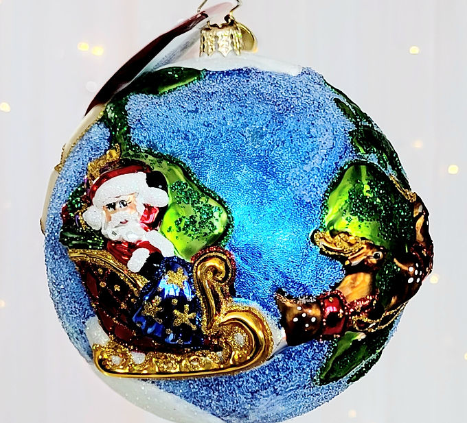 Christopher Radko All I Want For Christmas Ball 1020878 Christmas Ornament