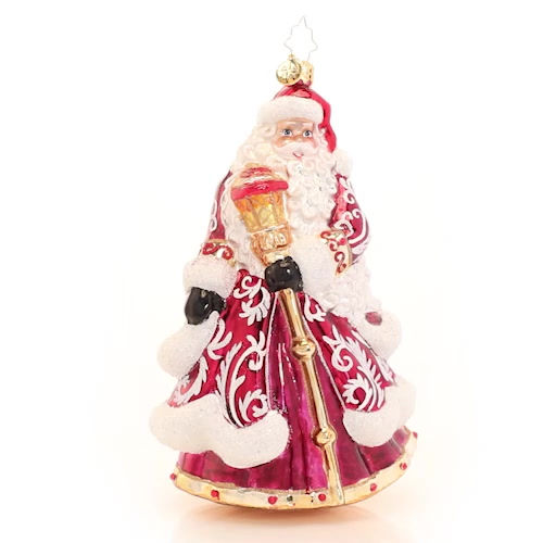 Thumbnail: Christopher Radko An En-deer-ing St Nick Santa 1020568 Endearing