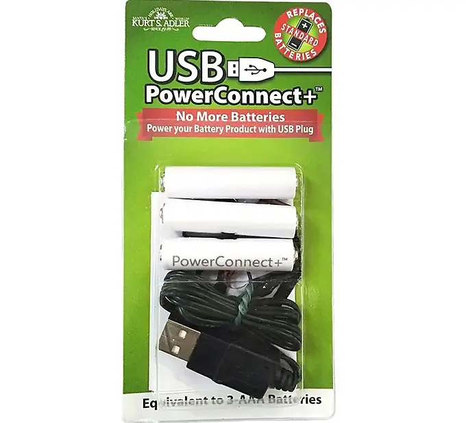 Kurt S. Adler USB PowerConnect+ 3 AAA Converter USB0011