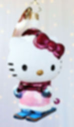 Christopher Radko Hello Kitty Aspen Vacation 1021948