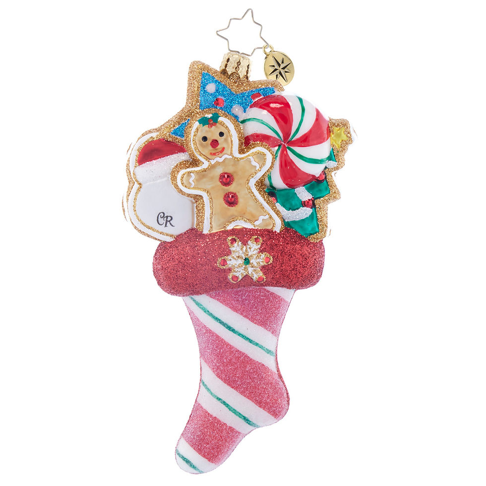 Thumbnail: Christopher Radko Santa's Sugary Stocking 1021797