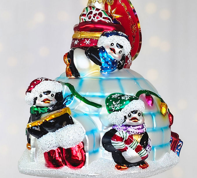 Christopher Radko Chilly Igloo Rescue 1022009