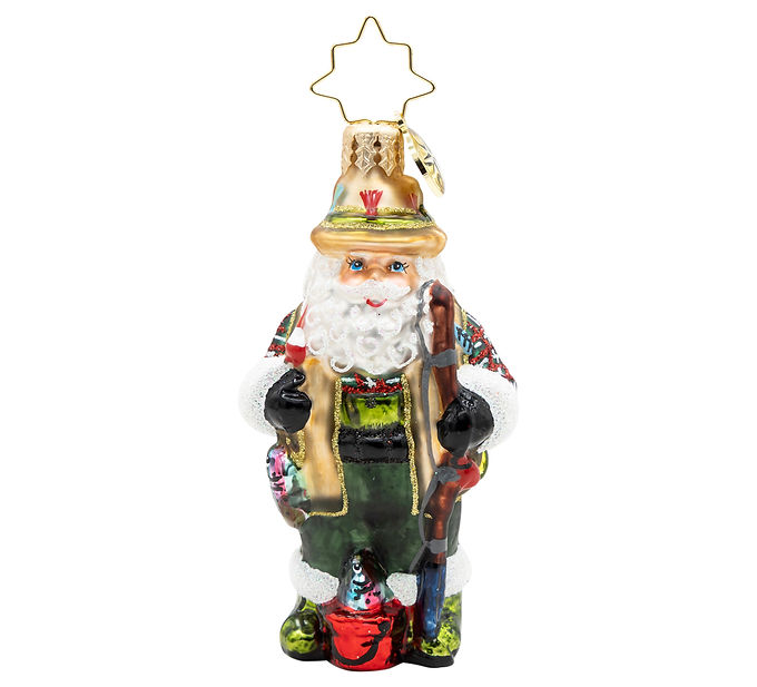 Christopher Radko Fly Fisher Claus Gem 1022718