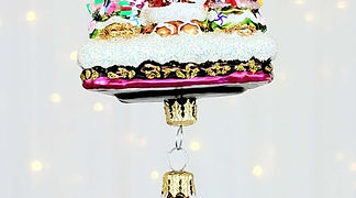 Christopher Radko Cookie O' Clock Gingerbread 1021539 Christmas Ornament