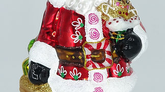 Christopher Radko Sweet Delivery For All! Santa 1020375 Christmas Ornament