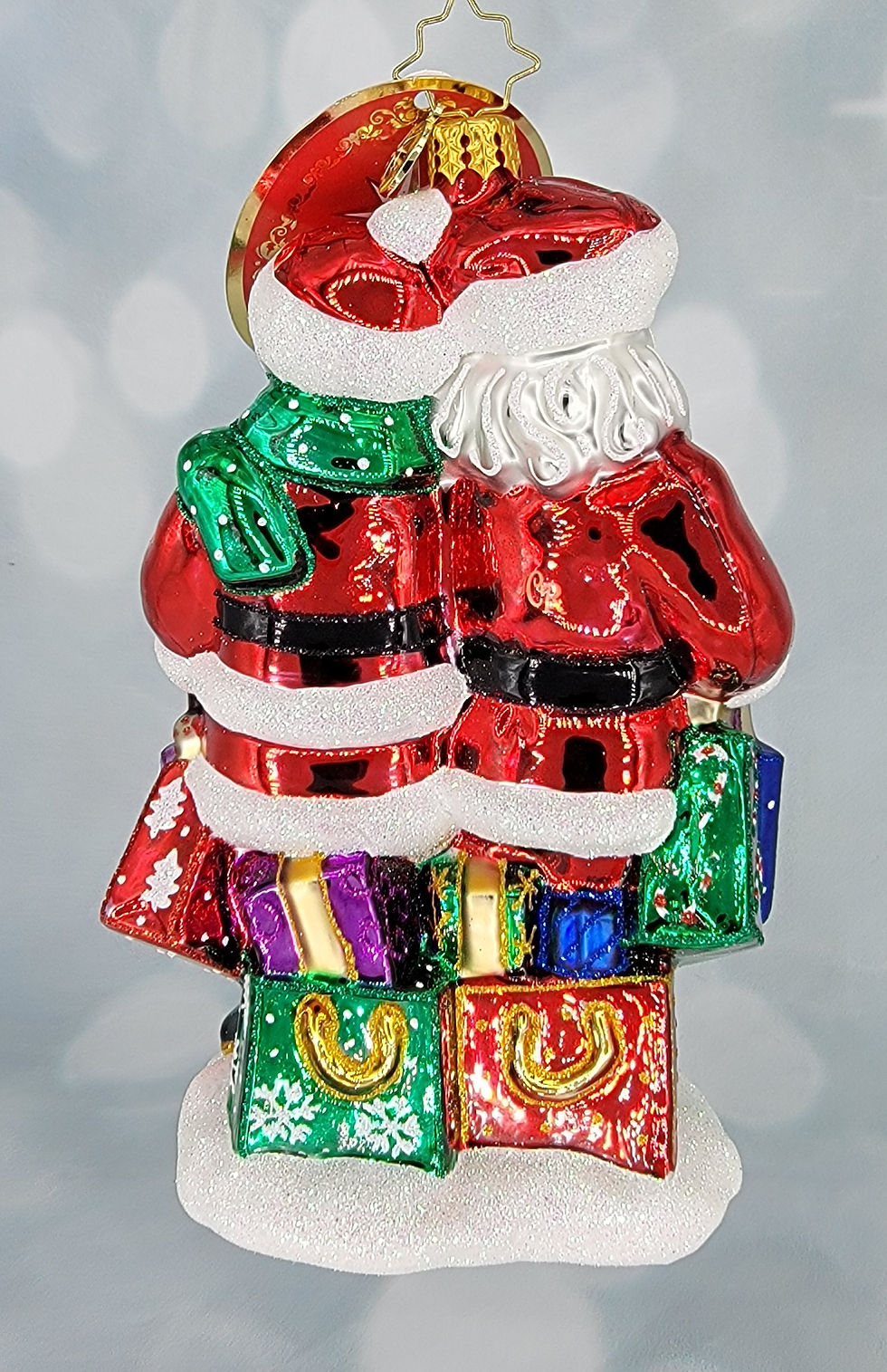 Thumbnail: Christopher Radko Shop The Day Away Santa 1020824 Christmas Ornament